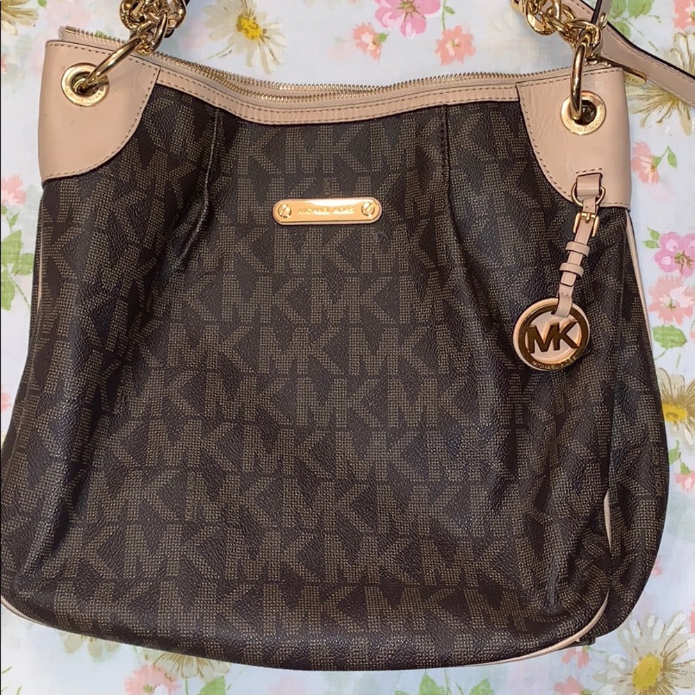 Michael Kors Large Logo Shoulder Bag